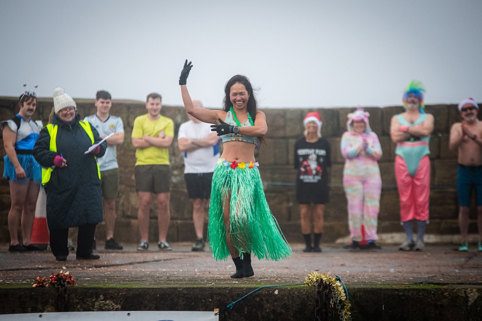 Burghead Boxing Day Swim, Moray Burghead Boxing Day Swim, Moray